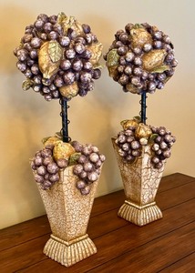 Two Decorative Topiaries