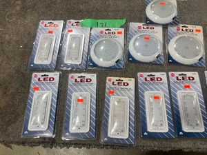 TABLE FULL OF LED DOME LIGHTING & INTERIOR LIGHTS