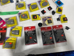 TRAILER HITCH COVERS, LICENSE PLATE FASTNERS, & RECIEVER HITCH PLUGS