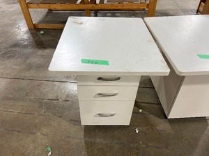 3 DRAWER 1 DOOR CABINET W 36 X 30 TOP