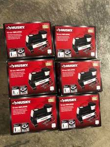 Lot of Husky 12 Volt Inflator   Customer Returns See Pictures
