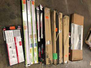 Lot of Assorted Lighting Various Models and Conditions    Customer Returns See Pictures