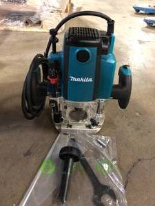 Makita 15-Amp 3-14 HP Corded Plunge Router Customer Returns See Pictures