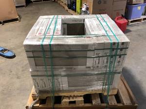 23 Boxes of Daltile Rorington Taupe 12 in. x 24 in. Glazed Porcelain Floor and Wall Tile (422.4 sq. ft.Pallet)   Customer Returns See Pictures