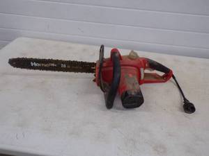 lot 5 image: Homelite 16 Electric Chain Saw
