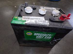 lot 10 image: Golf Cart NAPA Deep Cycle Battery