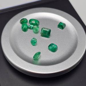 3.97 Carats of Emerald Gemstones Loose