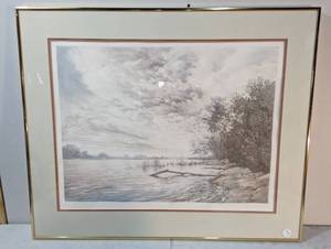 lot 12 image: Framed Print