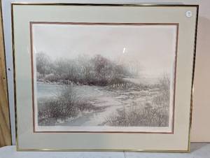 lot 13 image: Framed Print