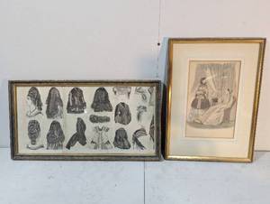 lot 25 image: Two Framed Prints