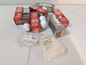 lot 33 image: Collection of Golf Balls and More