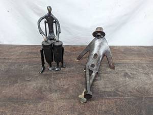 lot 57 image: Two Metal Sculptures