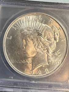 1923 US PEACE SILVER DOLLAR ICG MS65