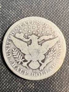 1893-O US BARBER HALF DOLLAR