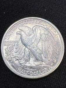 1944-S US WALKING LIBERTY HALF DOLLAR UNC