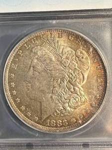 1883-O US MORGAN SILVER DOLLAR ICG MS63