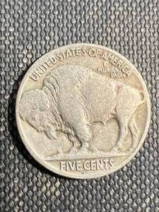1918-D US BUFFALO NICKEL VG