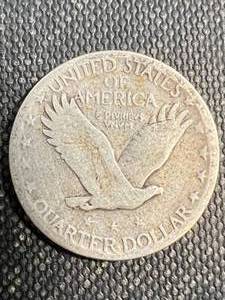 1927-S US STANDING LIBERTY QUARTER (BETTER DATE)