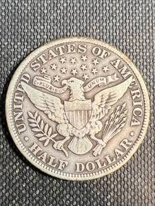 1911 US BARBER HALF DOLLAR FINE