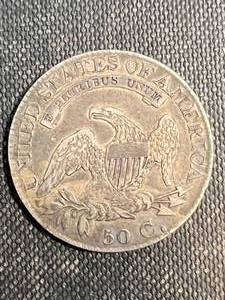 1825 US BUST HALF DOLLAR