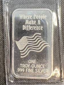1 TROY OZ .999 FINE SILVER DONALD TRUMP WANTED FOR PRESIDENT BAR