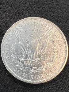 1889-O US MORGAN SILVER DOLLAR AU