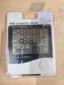 Temperature and Humidity Meter