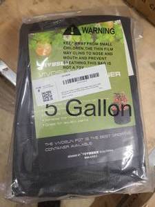 Vivosun 5-pack 5 Gallon Grow Bags