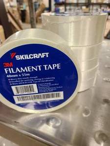 4 Rolls of Skilcraft Filament Tape