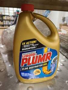 Liquid Plumber 2.5 Quart Bottle of Clog Destroyer Gel