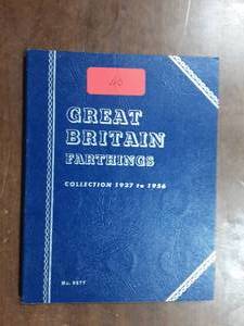 Complete Set Of British Farthing Coin 1937-1956-Most Are MS