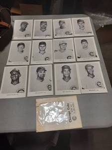 Vintage Chicago Cubs 12-Star Player Picture Pack