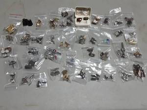 Collection Of Vintage, Cool, Unique Cuff Links & Tie Bars (Approx 50 Pair)