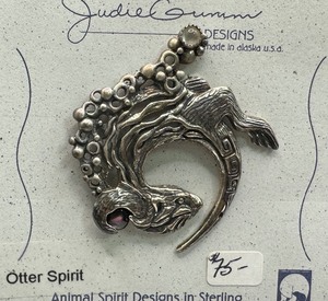 Judie Gumm Sterling Designs Otter Spirit