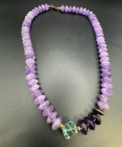 Beautiful Purple Quartz Necklace