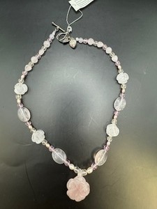 Beautiful Rose Quartz Necklace