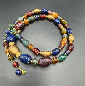 Colorful Necklace Marked LCI