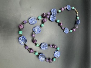 Funky Glass Bead Necklace