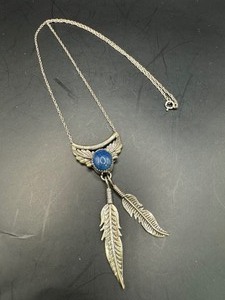 Sterling Lapis Necklace