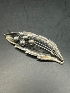 Sterling Flower Brooch Mexico