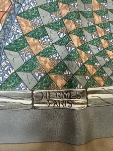 Beautiful Trophees De Venise Hermes Scarf with box