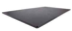 lot 102 image: 30 x 18 x .5 Black Color Coded Plastic Cutting Board