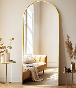 lot 212 image: ZMYCZ Arched Floor Mirror, 65x22 Full Length Mirror, Standing Mirror Hanging or Leaning