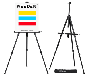 lot 215 image: MEEDEN Aluminum Easel Stand, Metal Display Easel