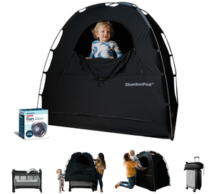 lot 136 image: SlumberPod The Official Blackout Sleep Tent for Pack and Play