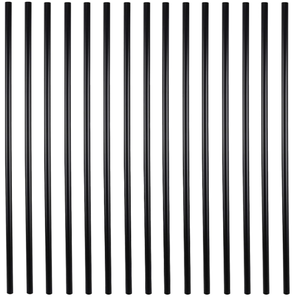 lot 168 image: Myard 29 Inches Classic Hollow Round Iron Deck Balusters for Deck Railing Porch