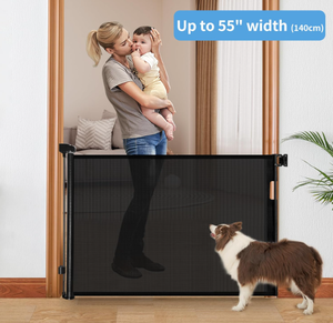 lot 179 image: Retractable Baby Gate,Mesh Baby Gate or Mesh Dog Gate