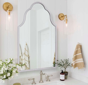 lot 194 image: Chende Arched Mirror for Wall