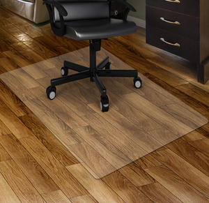 lot 198 image: Kuyal Clear Chair mat for Hard Floors
