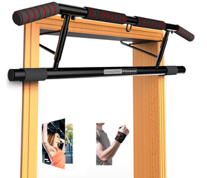 lot 228 image: AmazeFan Pull Up Bar Doorway with Ergonomic Grip